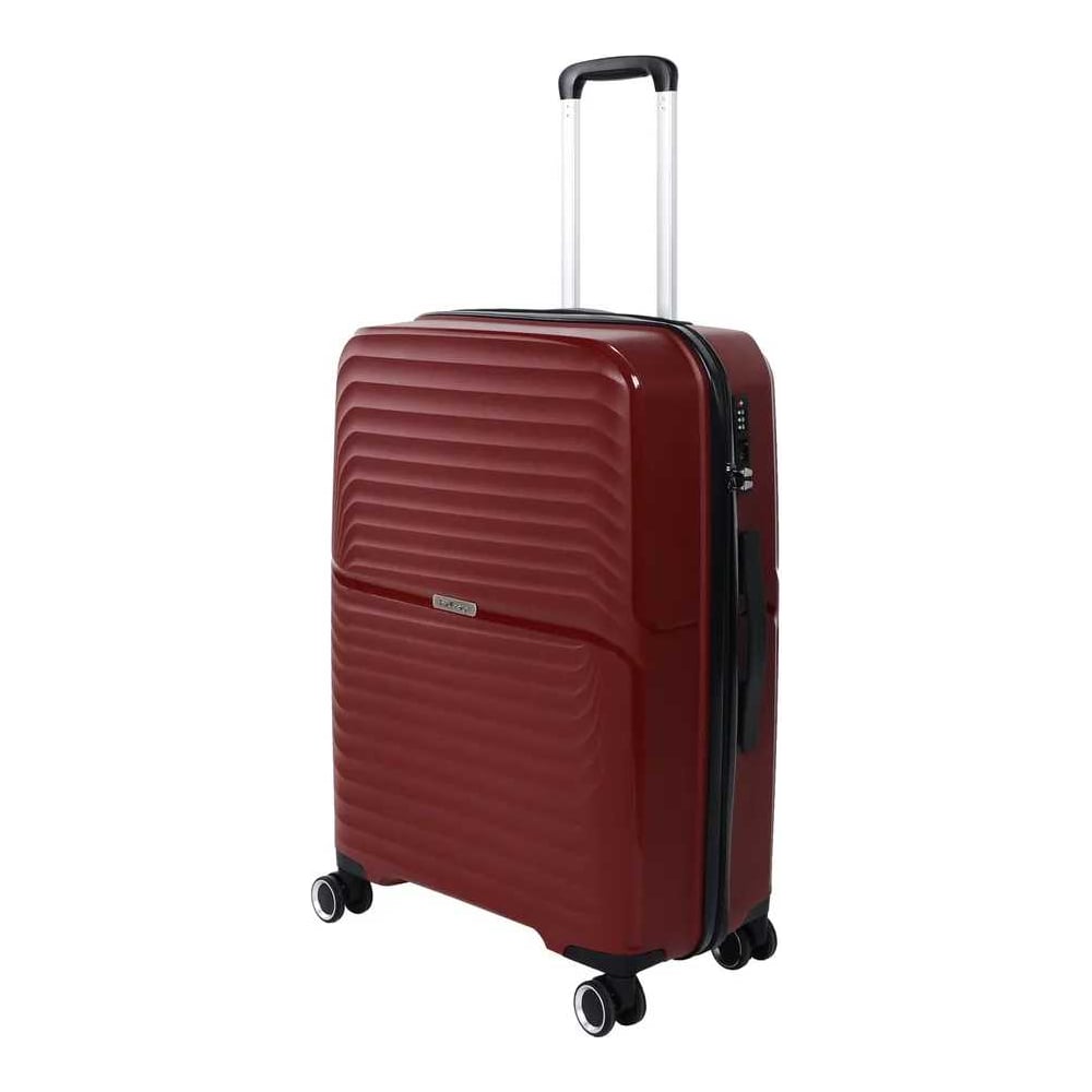 Изображение товара Чемодан Ridberg Business размер M темно-красный с TSA замком и 4 колесами