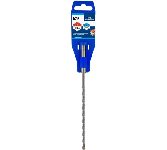 Изображение товара Бур SDS-plus (6х210 мм) Vertextools 999-06-210