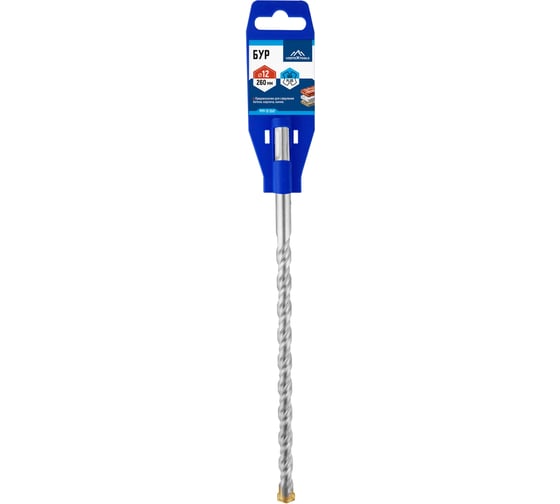 Изображение товара Бур SDS-plus (12х260 мм) Vertextools 999-12-260