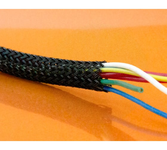 Изображение товара Кабельная оплетка Формат СТ для защиты провода 10...27мм (FR20-E-0016) 30м STFR20-E 016 BLACK-P30