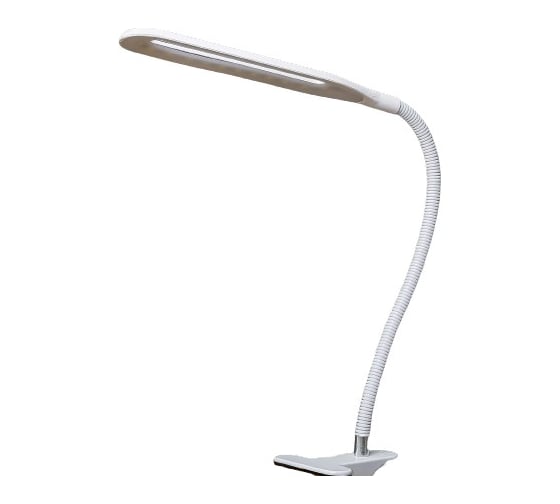 Изображение товара Настольный светильник RISALUX на прищепке "Офисный белый" 24LED USB 11х7,5х60,5 см 3726740