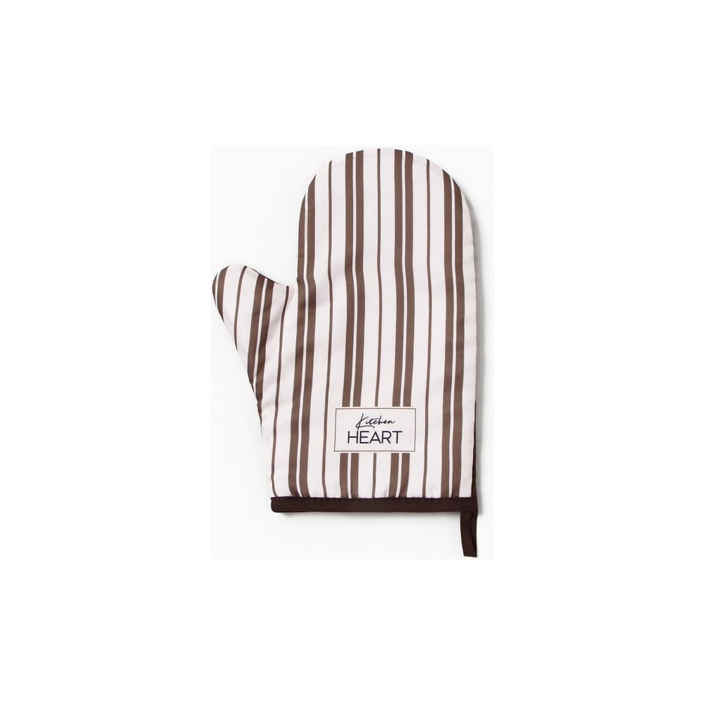 Изображение товара Варежка-прихватка Доляна Kitchen 20x27 см из полиэстера для кухни