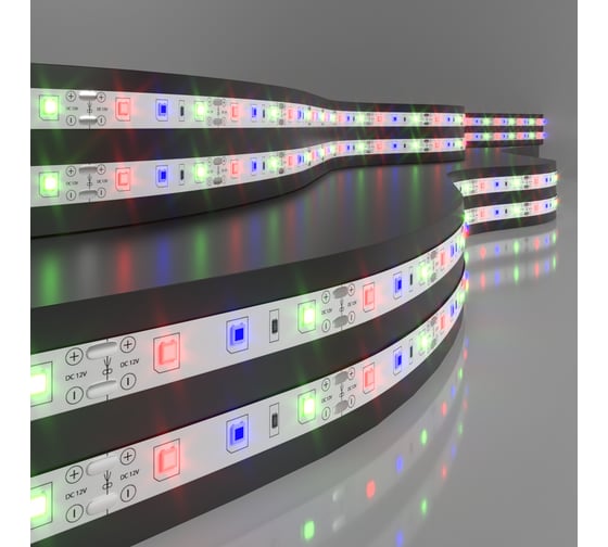 Изображение товара Светодиодная лента Elektrostandard, 2835, 12V, 60Led, 4,8W, IP20, RGB a050578
