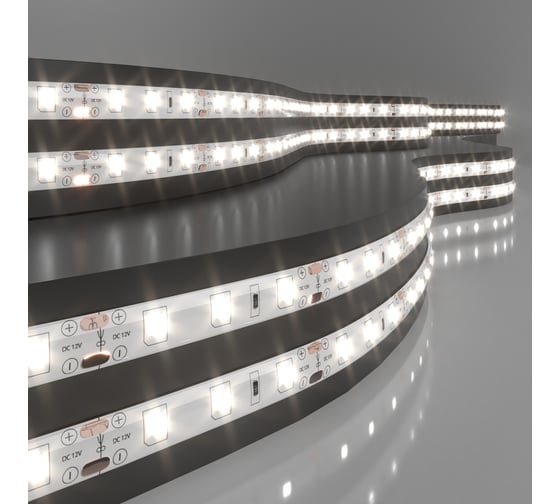 Изображение товара Светодиодная лента Elektrostandard 2835, 12V, 60Led, 4.8W, IP65 4200K дневной белый a050577