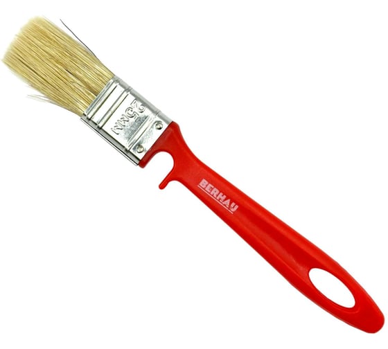 Изображение товара Кисть плоская Berhau 1" 25x10 мм, смешанная щетина, пластиковая ручка 101952