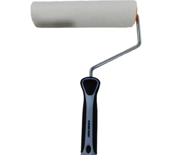 Изображение товара Валик малярный велюр SPEKTROS 230 мм, ворс 5 мм, с бугелем 8мм 57354