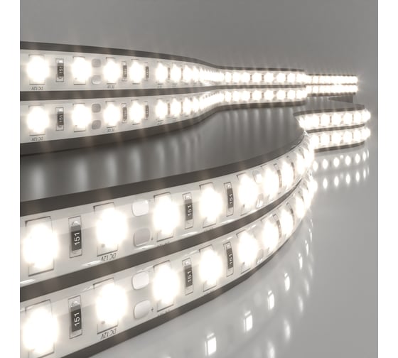 Изображение товара Светодиодная лента Elektrostandard, 5050, 12V, 60Led, 14.4W, IP65 4200K дневной белый a050575