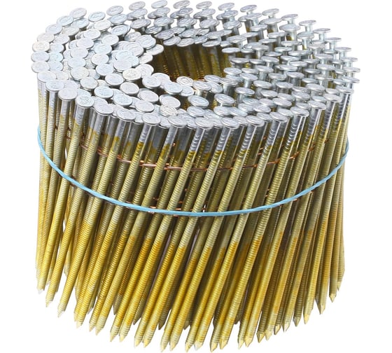 Изображение товара Барабанный гвоздь MAINPACK 2,8/90 мм кольцевая накатка оцинк. TY C MP-651254