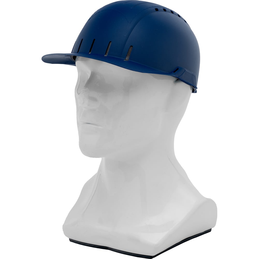 Изображение товара Каскетка защитная СИБРТЕХ Стиль пластиковая синяя 89170