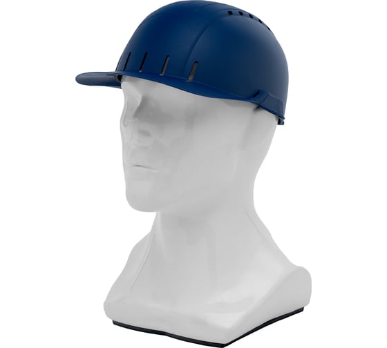 Изображение товара Каскетка защитная СИБРТЕХ "Стиль" пластиковая, синяя 89170