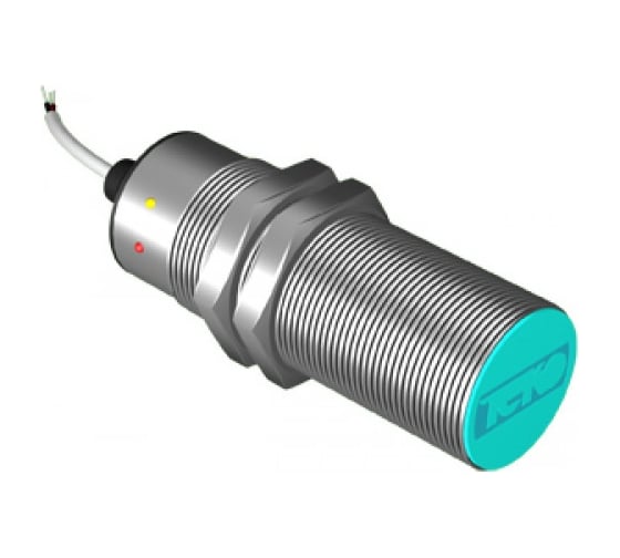 Изображение товара датчик контроля скорости ТЕКО IV1B AF81A5-43P-10-LZ Sn=10 мм,корпус M30x1,5 Алюминий заподлицо,10...30DC NO/NC PNP, IP65,кабель, 00-00026423