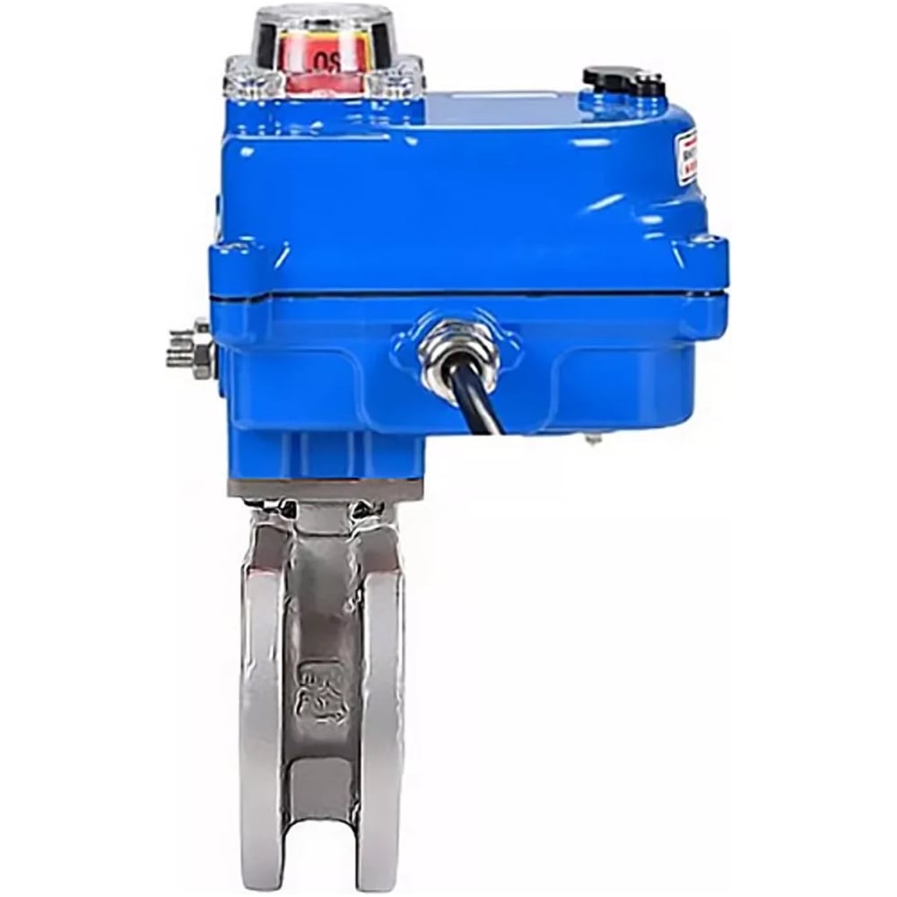 Изображение товара Электроприводной шаровой кран DN20 Ру16 из нержавеющей стали