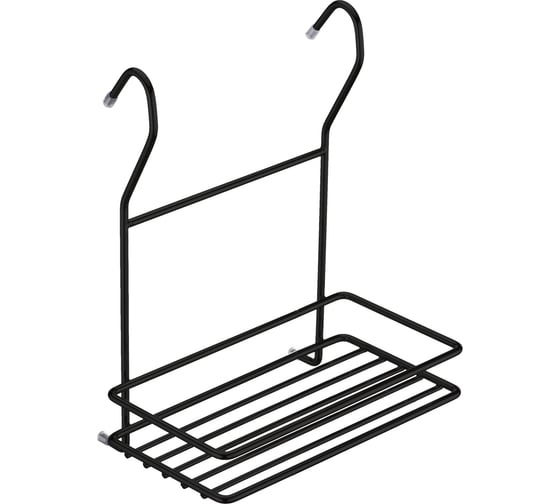 Изображение товара Полка Lemax одинарная, малая, черный матовый MX-067 BL