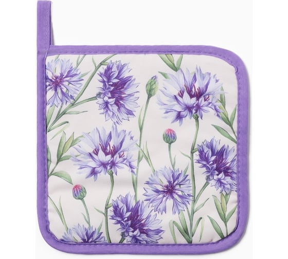 Изображение товара Прихватка Доляна Василек 17x17см 100% п/э 10425116