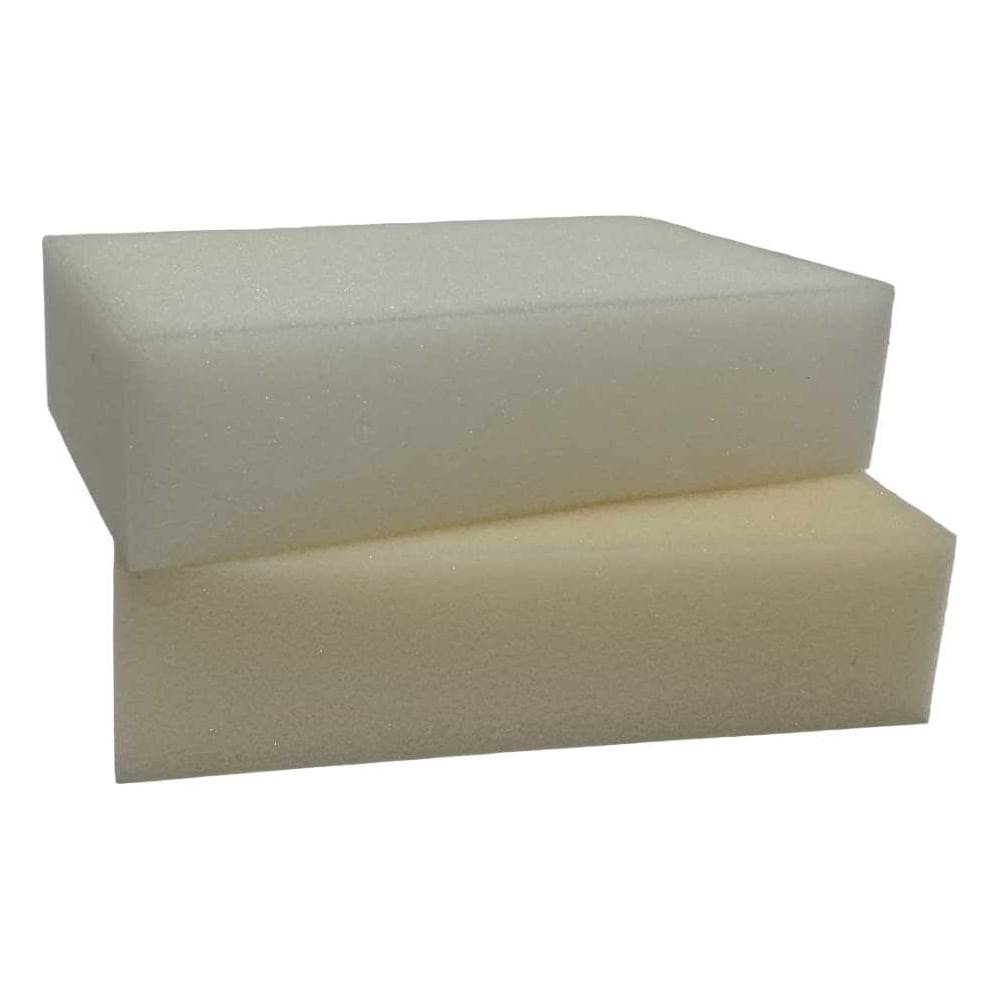 Изображение товара Губка для мойки автомобиля ACG 10x20x5 см 50 шт поролон белая