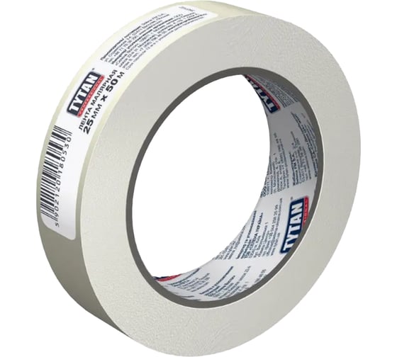 Изображение товара Лента малярная TYTAN PROFESSIONAL 25 мм, 50 м 271110