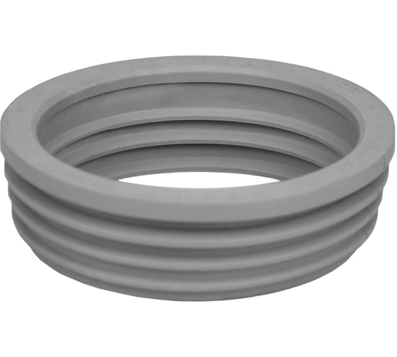 Изображение товара Сантехническая манжета для канализации MPF 124х110, серая, уплотнительная, переходная, 2 шт ИС.131757.2