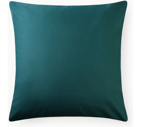 Изображение товара Наволочка Этель 70х70 см, цвет зеленый, 100% хлопок, бязь, 125 г/кв.м 10624026