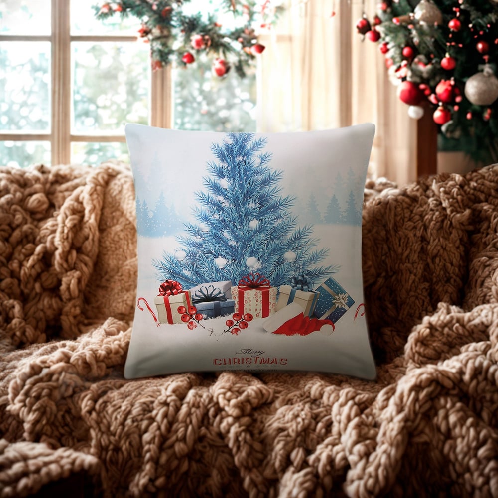 Изображение товара Чехол на подушку Этель Christmas 40x40 см полиэстер новогодний стиль