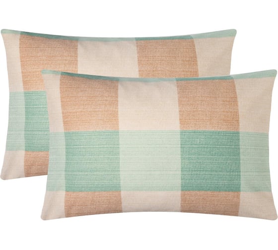 Изображение товара Комплект наволочек Этель Клетка 50x70 см, 2 шт, 100% хлопок, бязь 5114637