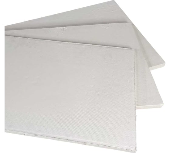 Изображение товара Плита огнезащитная теплоизоляционная РОССТИН Изолкам Izolkam 25 (1200х600х25 мм) силикат кальция НФ-00069398