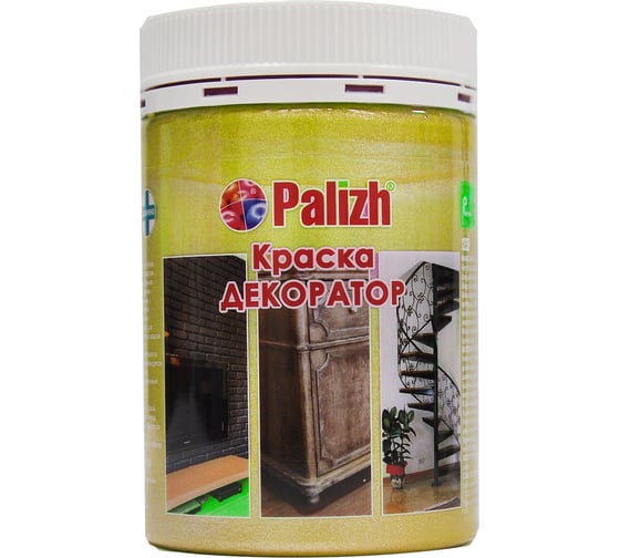 Изображение товара Акриловая краска-колер Palizh №178 античное золото 0,25 кг 11605837