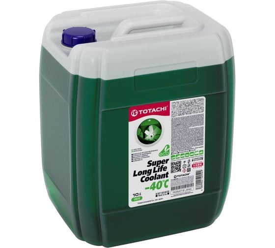 Изображение товара Охлаждающая жидкость TOTACHI SUPER LLC Green -40C 10л 4589904520549
