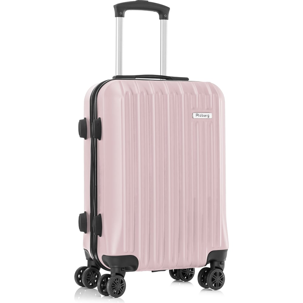 Изображение товара Чемодан Ridberg Discover размер M светло-розовый с TSA замком и 4 колесами