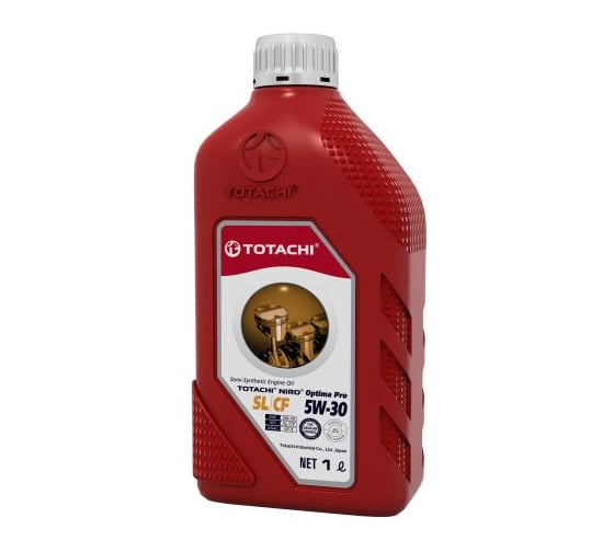 Изображение товара Моторное масло TOTACHI NIRO Optima PRO Semi-Synthetic 5w-30, SL/CF, 1 л 1C501