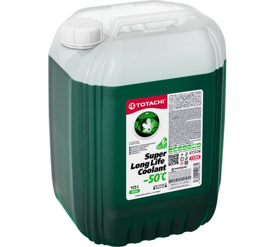 Изображение товара Охлаждающая жидкость TOTACHI SUPER LLC Green -50C 10л 4589904520631