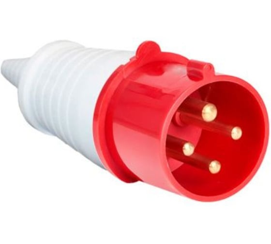 Изображение товара Вилка силовая ЕТР 3Р+РЕ 32А 380В IP44 67524