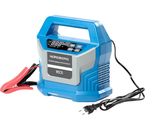 Изображение товара Зарядное интеллектуальное устройство NORDBERG 12/24 В, 15 A WSC35