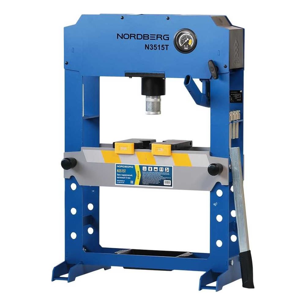 Изображение товара Настольный гидравлический пресс NORDBERG PRO N3515T 15 тонн профессиональный