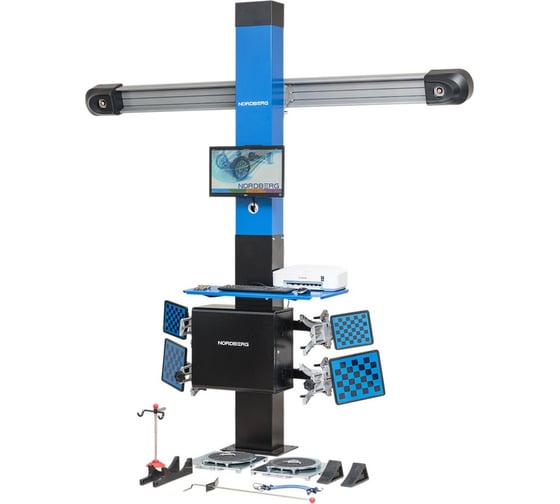 Изображение товара Стенд сход-развал NORDBERG 3D модель для подъемников C802