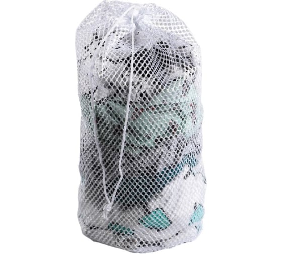 Изображение товара Мешок для стирки Доляна крупная сетка, 30х40 см 2385796