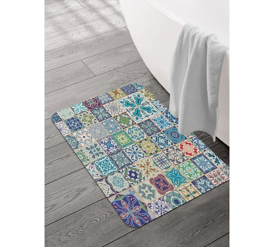 Изображение товара Коврик для ванной и туалета JOYARTY Фантазийный ручей 58x38 см sbmrec_17029_58x38