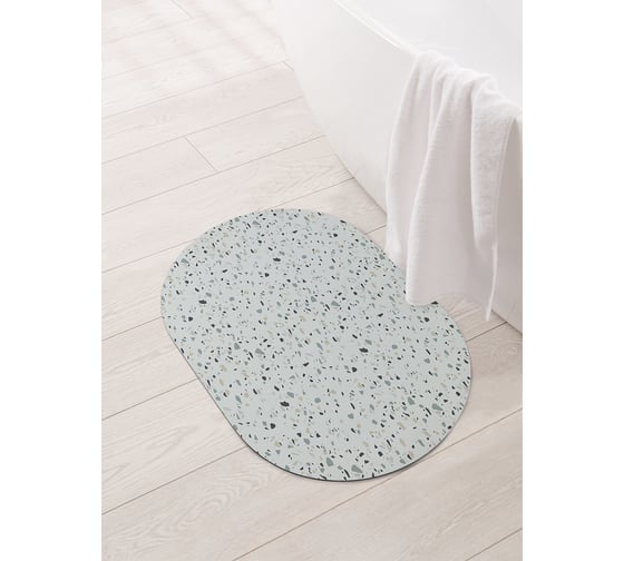 Изображение товара Коврик для ванной и туалета JOYARTY Плиточные узоры 58x38 см sbm_430116_58x38