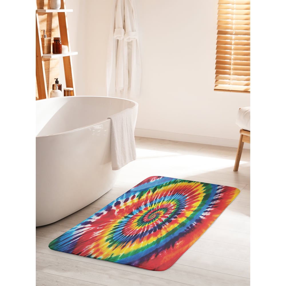 Изображение товара Противоскользящий коврик для ванной JoyArty Магический круг 60x100 см