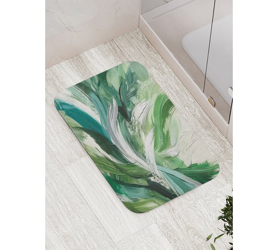 Изображение товара Коврик для ванной комнаты и туалета противоскользящий JoyArty "Современное творчество" 52x77 см bath_sd3467