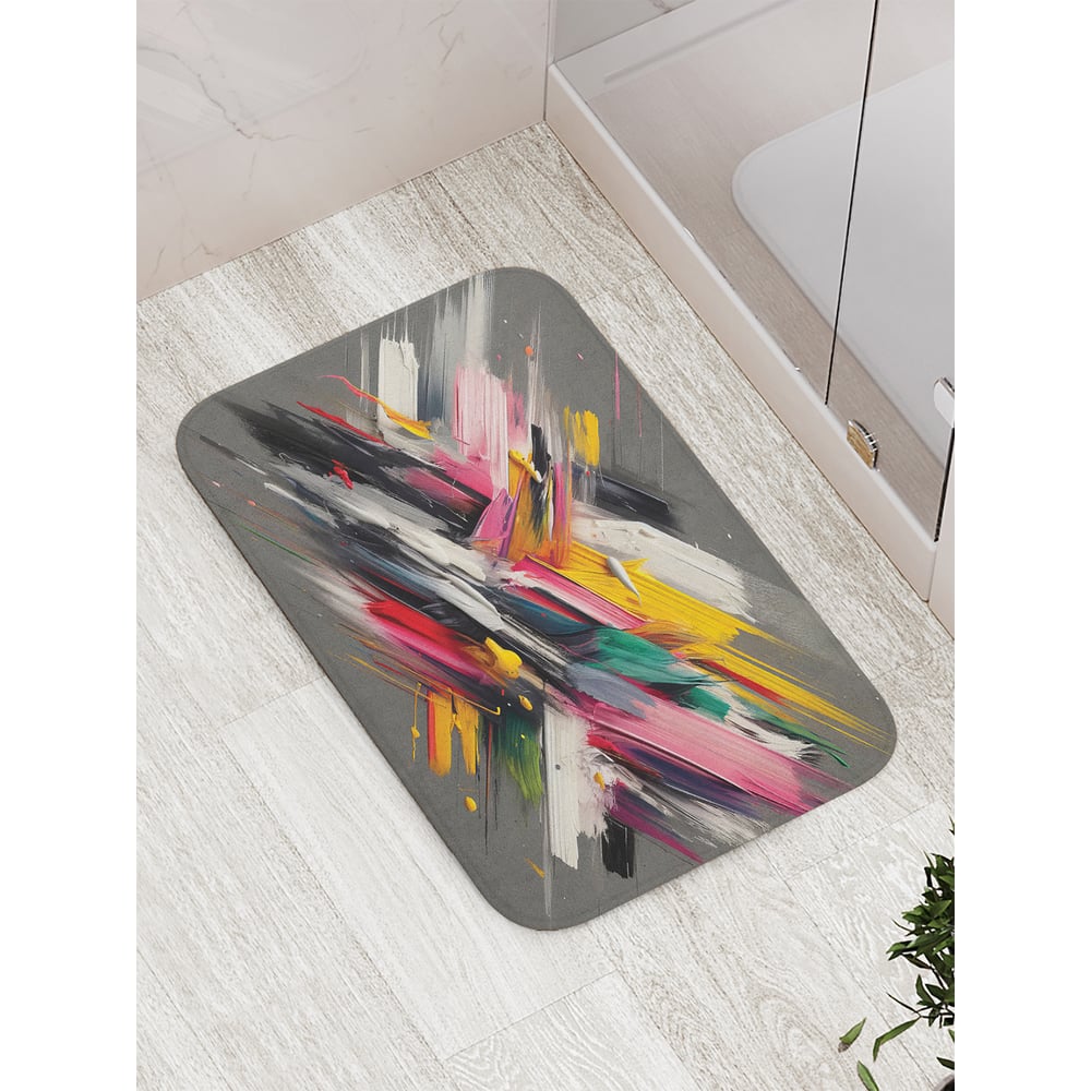 Изображение товара Коврик для ванной комнаты и туалета JoyArty Искусство 52x77 см противоскользящий