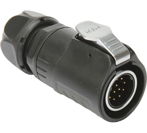 Изображение товара Разъем промышленный TTAF Elektronik 12-полюсный 400V 5A вилка на кабель IP65/IP67 TT20-12M-SX-01-001