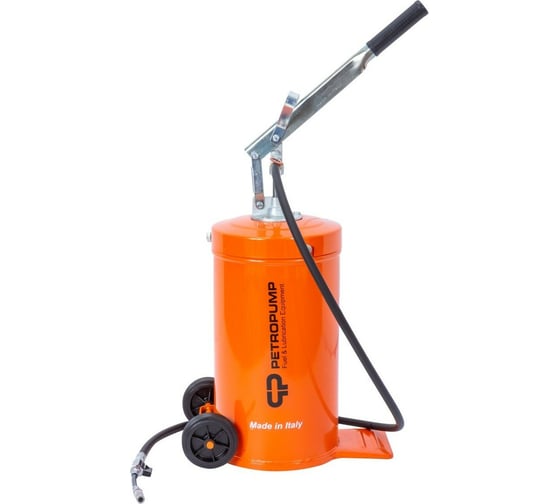 Изображение товара Ручной солидолонагнетатель Petropump 16 кг, с тележкой, 150 бар PP210014