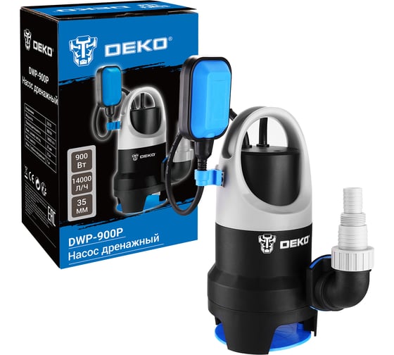 Изображение товара Дренажный насос DEKO DWP-900P 076-0516