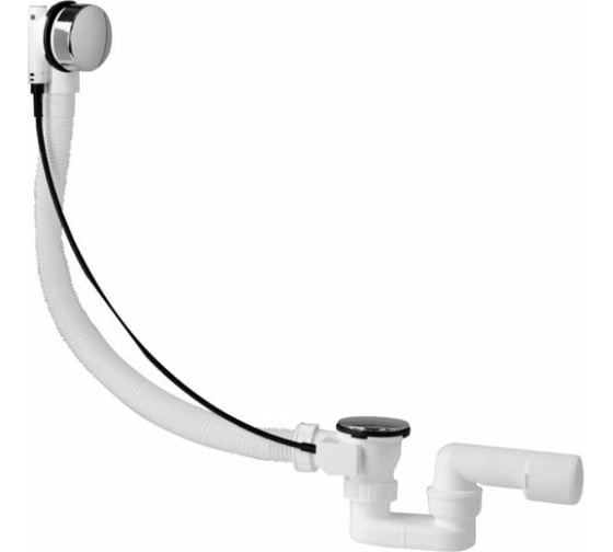 Изображение товара Полуавтоматический слив ванны PLASTBRNO 40, 50, L = 61 cm EVSC150