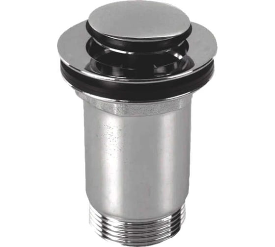 Изображение товара Слив для умывальника PLASTBRNO CLICK - CLACK большой, латунный EUVCR01