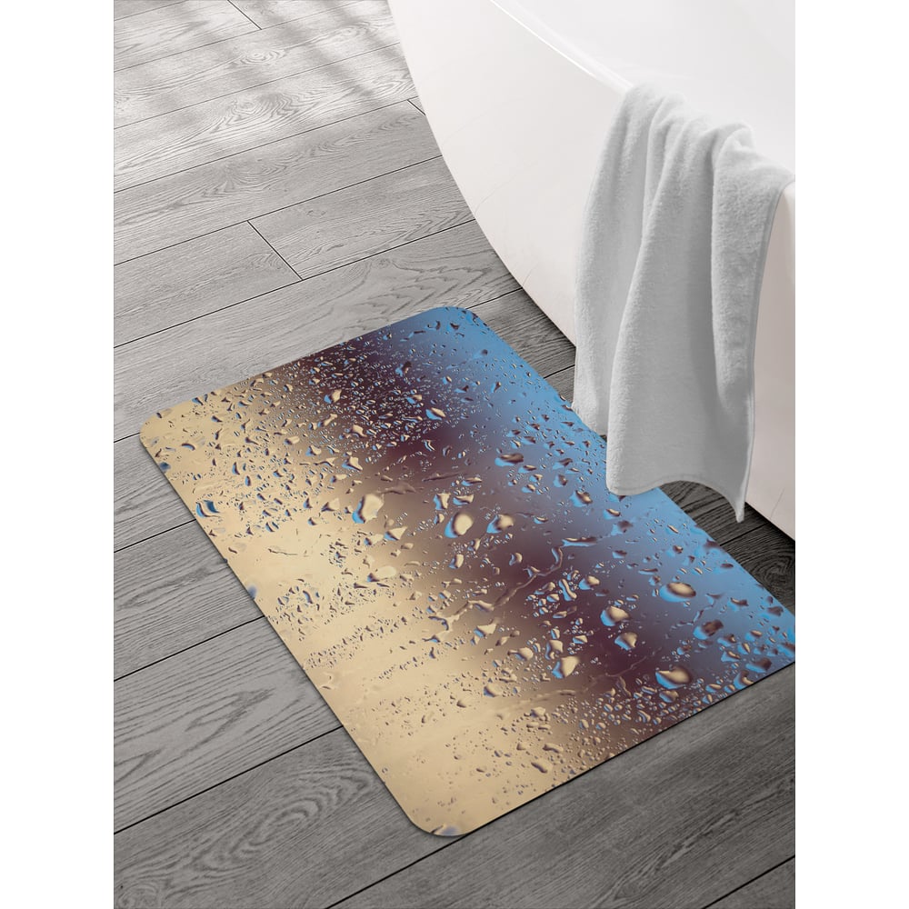 Изображение товара Коврик для ванной и туалета JOYARTY 58x38 см противоскользящий стильный