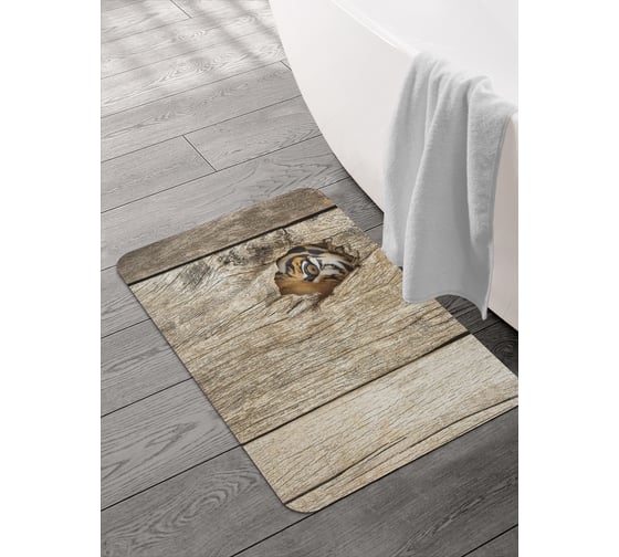 Изображение товара Коврик для ванной и туалета JOYARTY Подглядывающая опасность sbmrec_12725_58x38