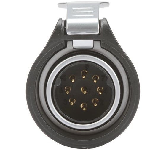 Изображение товара Разъем промышленный TTAF Elektronik 9-полюсный 400V 5A вилка на кабель IP65/IP67 TT20-09M-SX-01-001