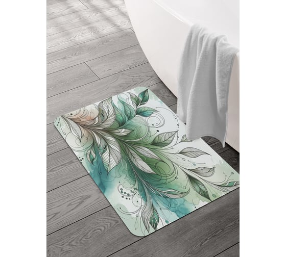 Изображение товара Коврик для ванной и туалета JOYARTY Раскраска 58x38 см, sbmrec_sd3520_58x38