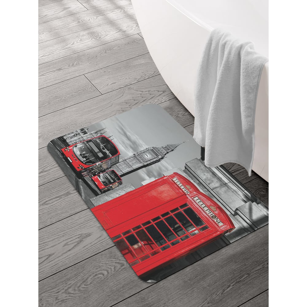 Изображение товара Коврик для ванной и туалета JOYARTY 58x38 см Эксурсия по Лондону